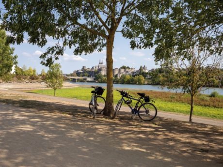 Chemin de ballade à Angers
