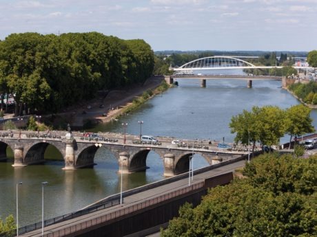 Maine et pont de Verdun