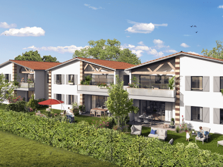 Programme immobilier d'appartement à vendre neufs, Parempuyre, proche Bordeaux