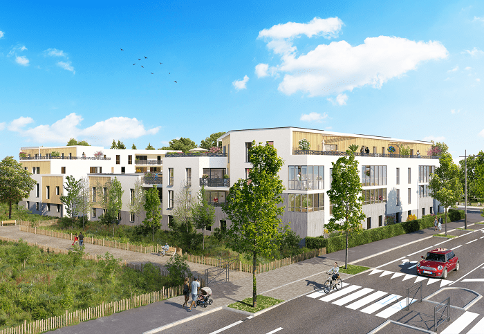 Projet immobilier de maisons et d'appartements neufs à vendre, Angers