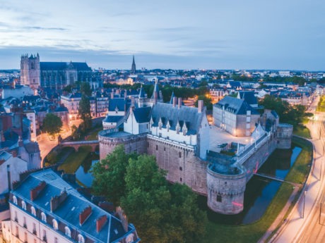 Quartier Nantes château des ducs de Bretagne