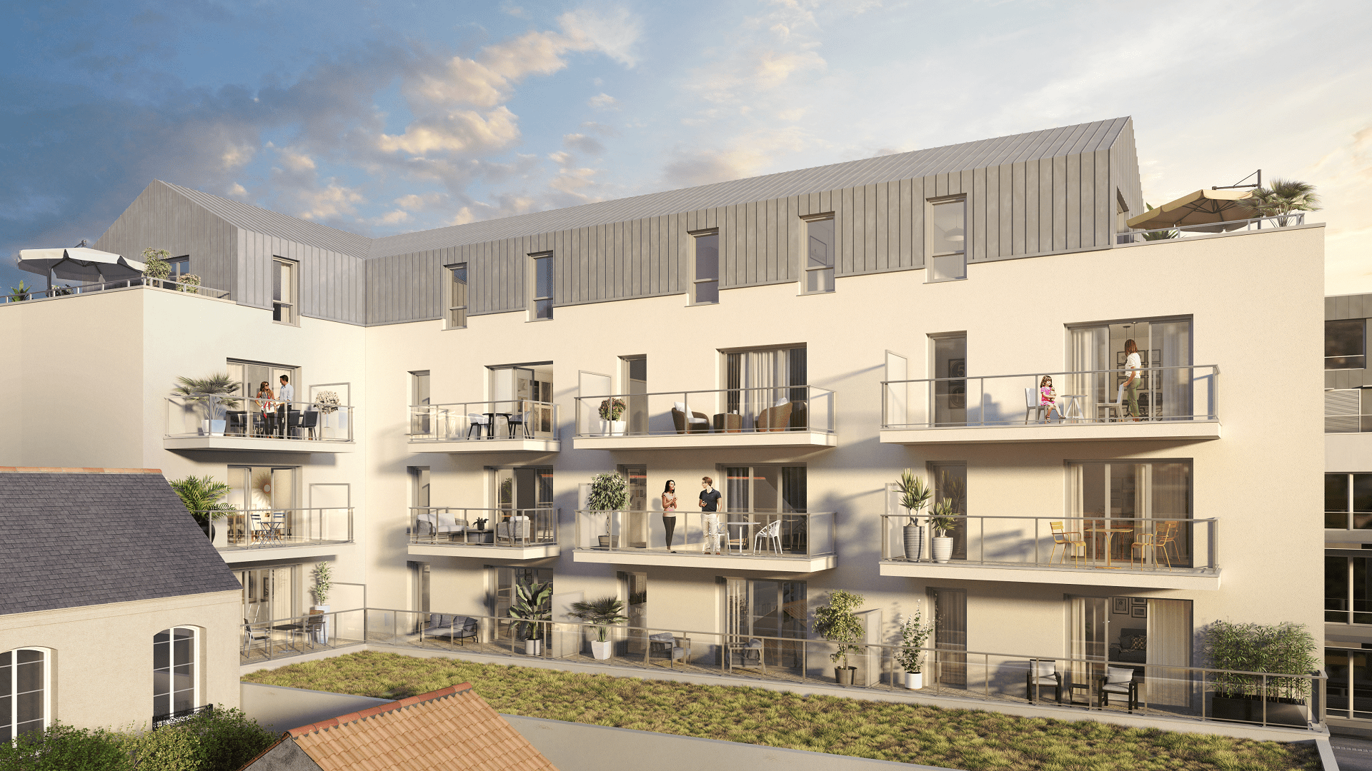 Projet immobilier d'appartement à vendre neufs, sur l'île de Nantes