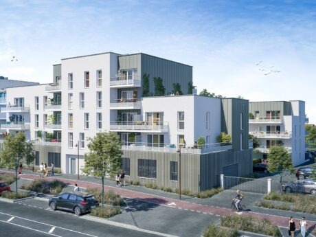 projet immobilier d'appartement à vendre neufs, quartier Zac du Square à Dreux