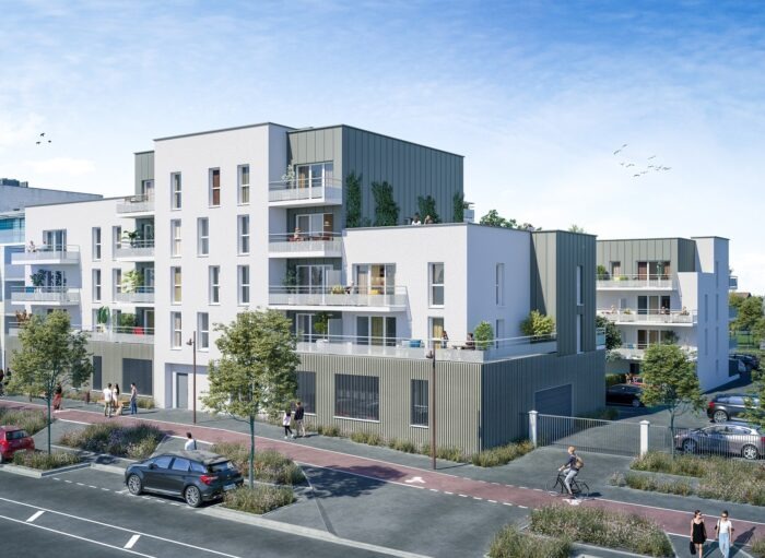 projet immobilier d'appartement à vendre neufs, quartier Zac du Square à Dreux
