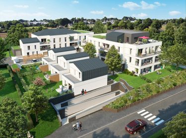 projet immobilier de maisons et d'appartements neufs à vendre, Montreuil-Juigné