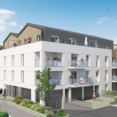 Projet immobilier d'appartement à vendre neufs, meublés, Angers