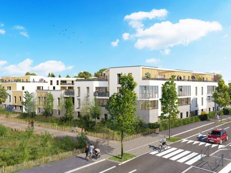 Projet immobilier de maisons et d'appartements neufs à vendre, Angers