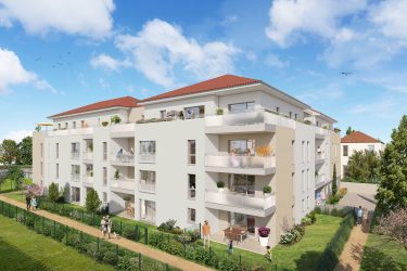 Perspective L'Exclusif La Tour du Pin logements neufs