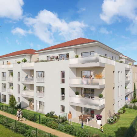 Perspective L'Exclusif La Tour du Pin logements neufs