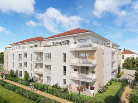 Perspective L'Exclusif La Tour du Pin logements neufs