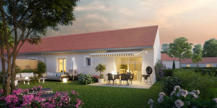 projet immobilier de village sénior, maisons à vendre neuves, Dreux