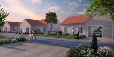 projet immobilier de village sénior, maisons à vendre neuves, Dreux