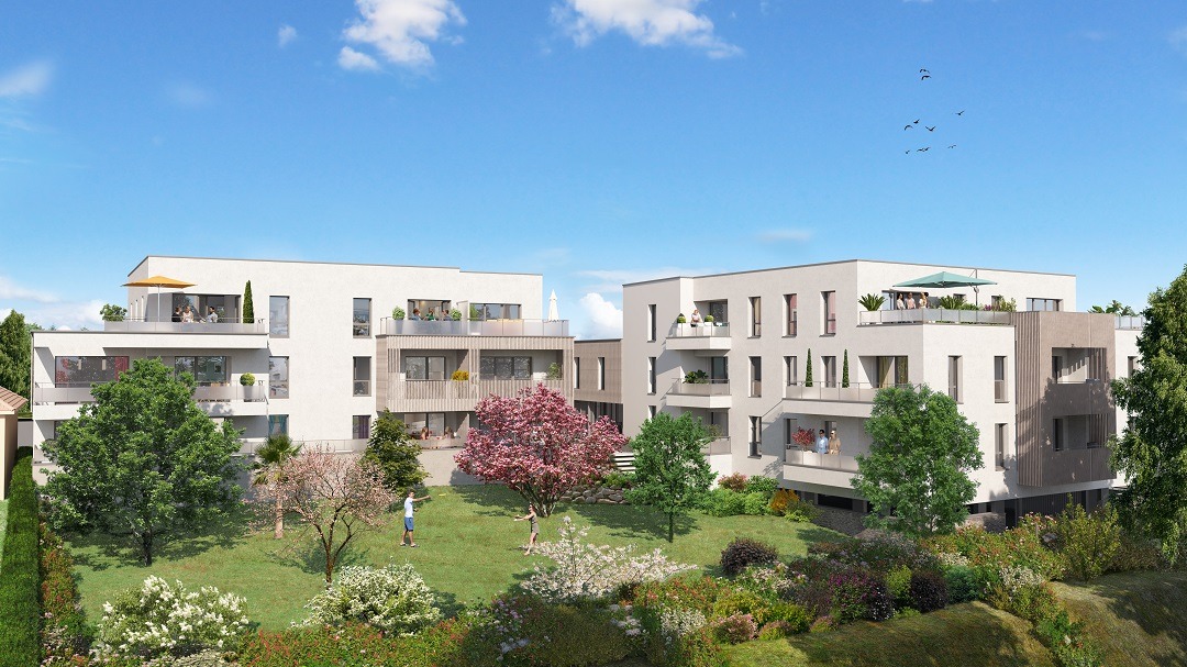 Projet immobilier d'appartement à vendre neufs, quartier Planty à Vertou