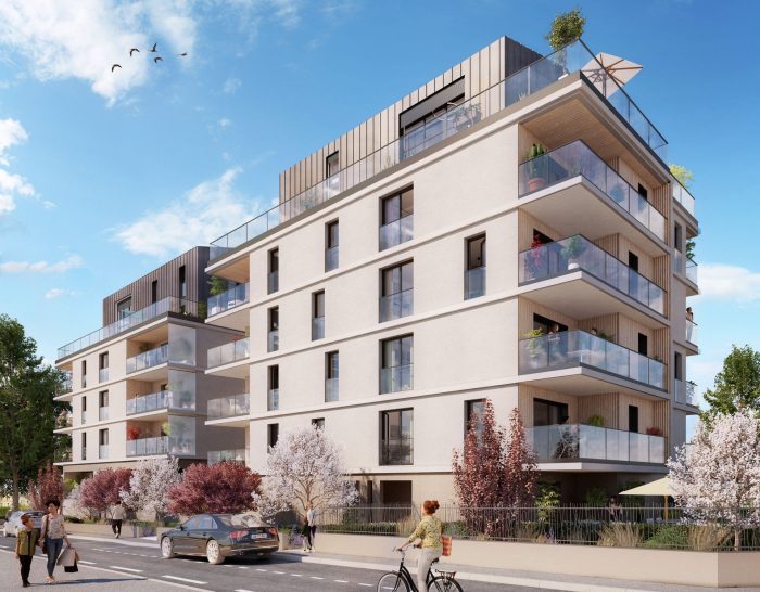 Programme immobilier P2i à Thonon-les-Bains (vue Avenue)