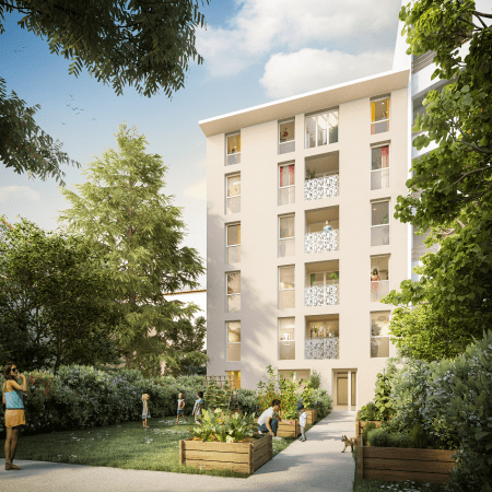 perspective Sweet Park Toulouse appartements neufs