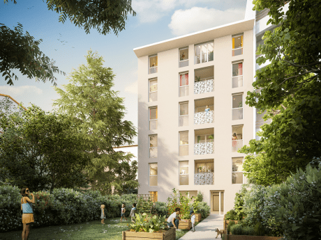perspective Sweet Park Toulouse appartements neufs